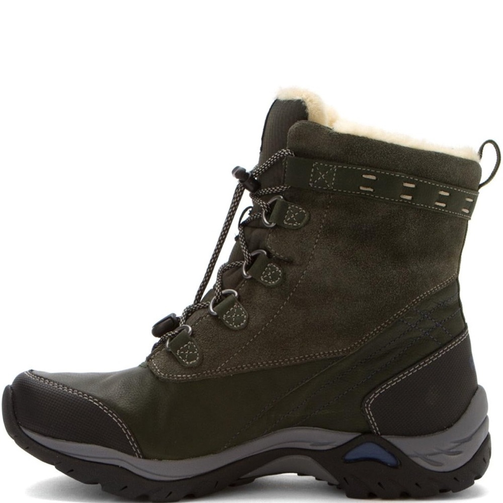 Ahnu Twain Harte leather Insulated Waterproof Winter Hiking Boots - Picture 4 of 12